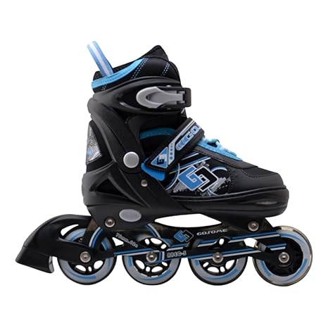 GaoXin Pro Inlineskates für Kinder und Erwachesene - Leuchtende Frontrollen - Größenverstellbar - 4 Farben AUR Auswahl