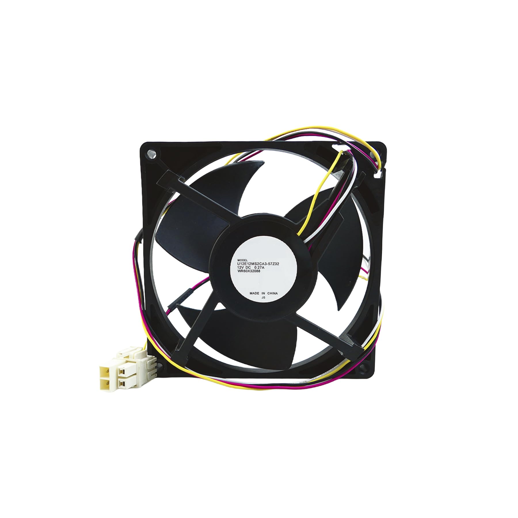 Photo 1 of WR60X32088 Refrigerator Freezer Evaporator Fan Motor Fit for GE Refrigerator CGE29DM5TBS5 CVE28DP4NW2 CXE22DP2PS1 PGD29BYTFS Replace U12E12MS2CA3-57Z32