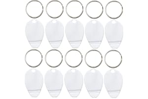 Nwsrayu Plastic Scraper Tool Keychain, Scraper for Lottery Tcket, Thumb Shaped Keyring Scratcher For Sublimation