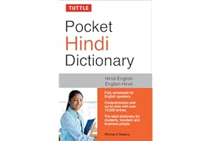 Tuttle Pocket Hindi Dictionary: Hindi-English English-Hindi (Fully Romanized)
