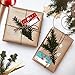 144pcs Christmas Self Adhesive Sticker Labels Santa Snowmen Xmas Tree Deer Festival Birthday Wedding Holiday Decorative Decorative Present Labels Self Adhesive Name Tags Stickers