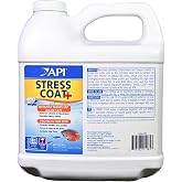 API STRESS COAT Aquarium Water Conditioner 64-Ounce Bottle