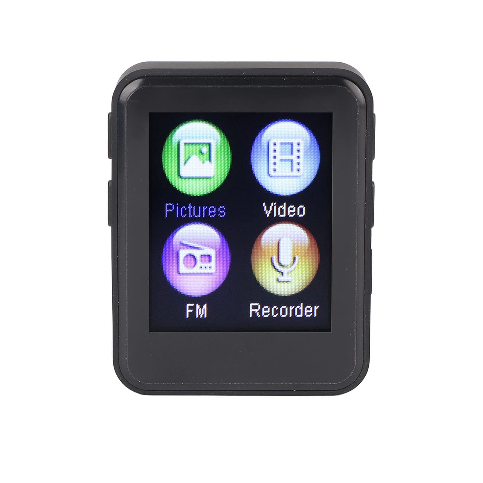 Photo 1 of MP3 Player, Bluetooth 5.0 Music Player, Portable HiFi Music Player FM Radio Recording EBook with 1.77 Inch Screen, Support 64GB Memory Card