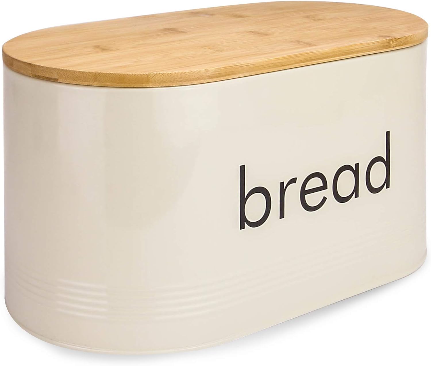 Maison & White Vintage Pastel Bread Bin, 21 cm (L) x 35 cm (W) x 10 cm (H)