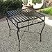 Iron Patio Side Table