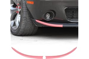 Voodonala Dodge Challenger 2015-2023 Front Bumper Lip Splitter Protector Cover Compatible for Dodge Challenger 2015-2023(Pink, SXT)