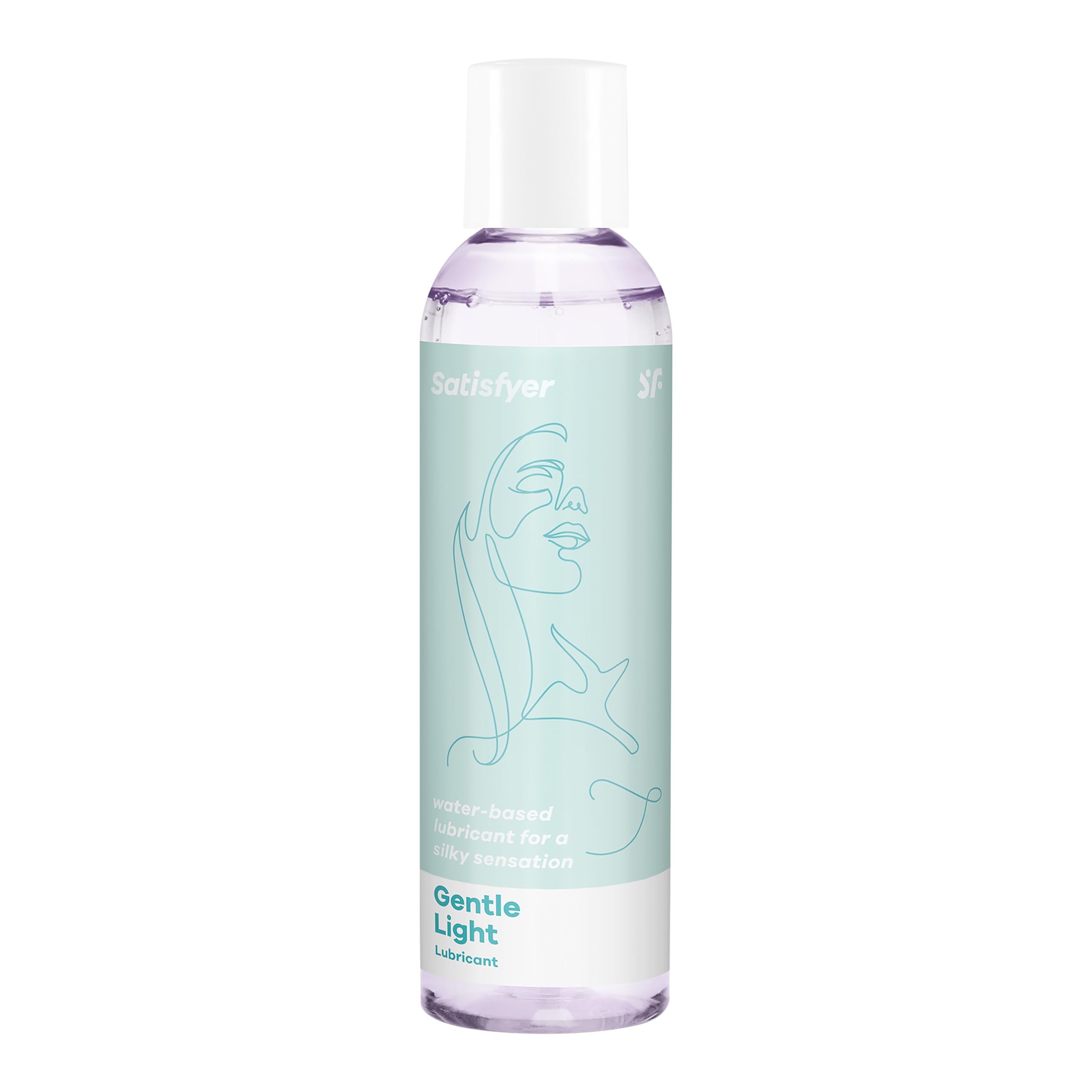 Satisfyer Gentle Light Lubricant | Water-Based & Condom Compatible | Longer Pleasure | 150 ml Lubricant for Women & Couples | Silky lube Sex Gel Vaginal