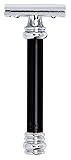 Merkur Black Handled Double Edge Safety