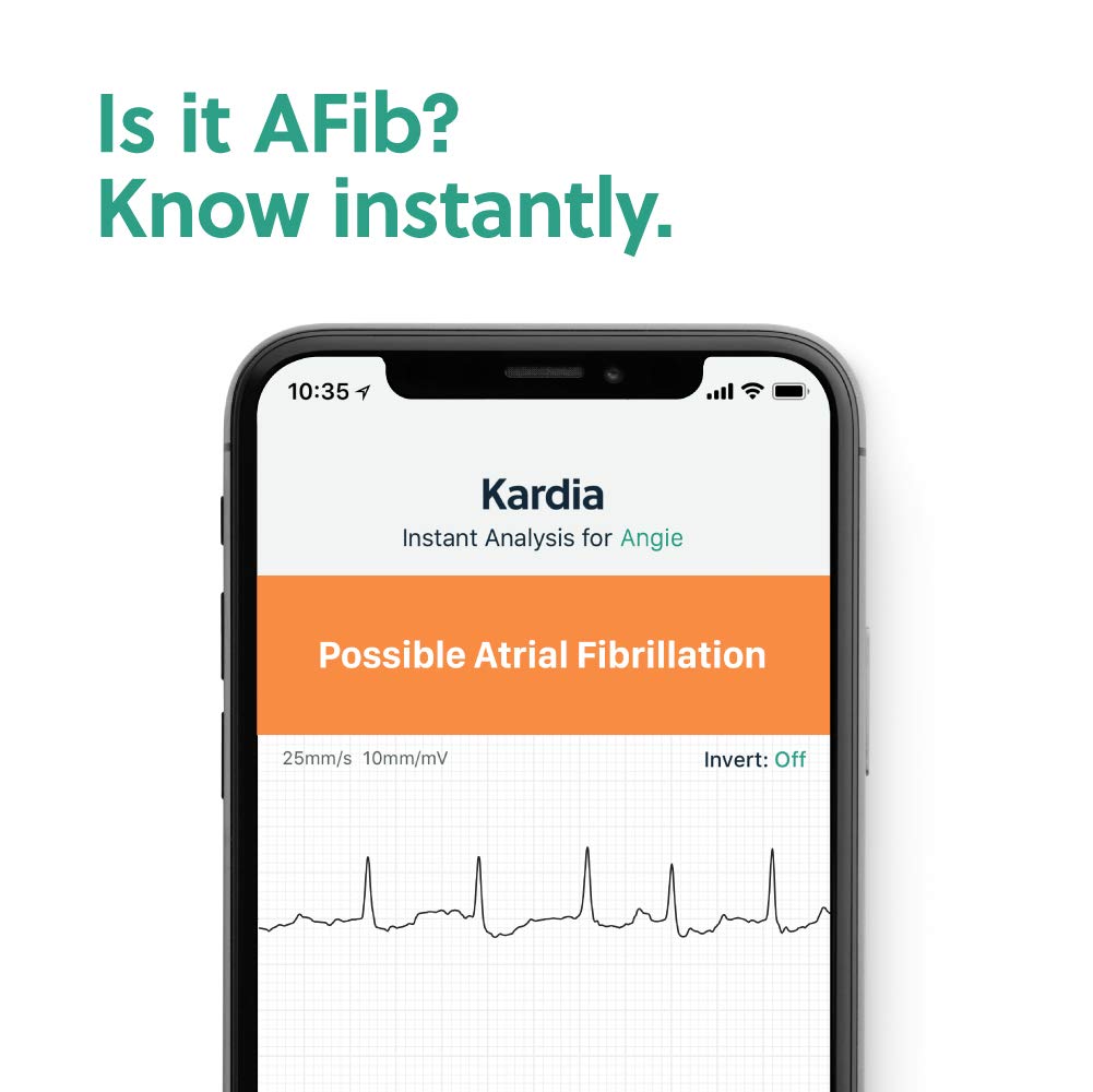 KardiaMobile 6-Lead Personal ECG Heart Rate Monitor, Detects Atrial Fibrillation, Trusted by the NHS, Results in 30 Seconds - Image 5