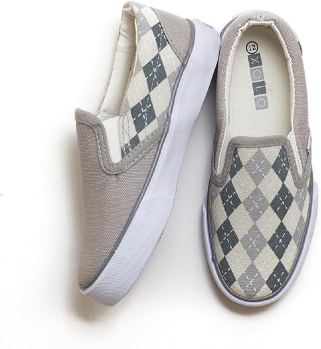 XOLO Shoes, Toddler Boys Slip on, Preppy Boy