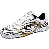 Unisex Indoor Training Soccer Shoes - Anti-Slip Outdoor Athletic Football Shoes - Breathable Soccer Sneakers