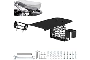RZEOZU BT200X Seat Spring Mount Bracket Compatible with Coleman Mini Bike 196cc Hisun HS200-7 Powersports Gas Minibike Accessories Parts