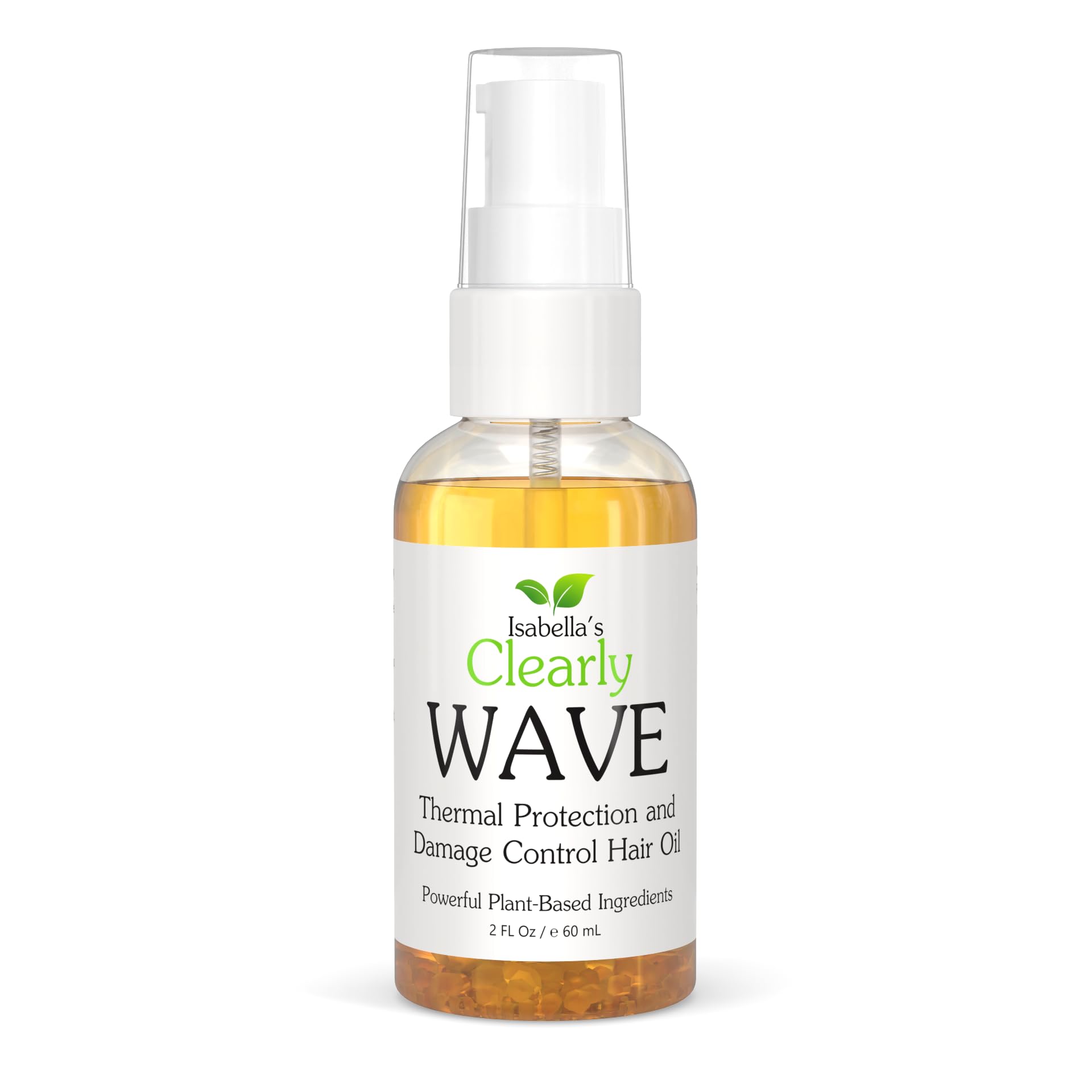 Clearly WAVE, Nourishing Hair Oil, Thermal Protector to Prevent Against Damage and Breakage | Natural, Sulfate Free, Made in USA