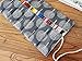 CreooGo Canvas Pencil Wrap, Pencils Roll Case Pouch Hold for 72 Colored Pencils (Pencils are not Included)-Tree,72 Holes