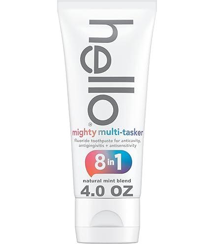 Amazon.com : Hello Mighty Multitasker Fluoride Toothpaste, 8-in-1