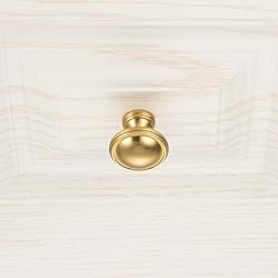 KOOFIZO 30-Pack Classical Cabinet Knob - Brushed