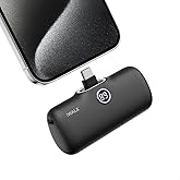 iWALK USB-C Portable Charger for iPhone 17/16/15, Mini 20W 4,800mAh Wireless Power Bank Fast Charging Travel Battery Pack Com