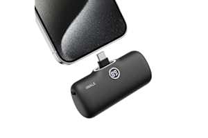 iWALK USB-C Portable Charger for iPhone 17/16/15, Mini 20W 4,800mAh Wireless Power Bank Fast Charging Travel Battery Pack Compatible with iPhone 17/16/15 Plus/17 Pro/17 Pro Max, Andriod Phone Samsung