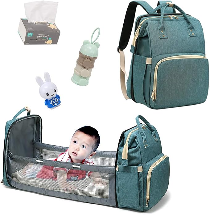 niñas Gray Webeauty ® 3 en 1 bebe de viaje Cuna / bolsas de pañales \u0026  portatil cuna cama para recién nacidos niños bebés Baby Nursery cama para  viajar Descanso y sueño