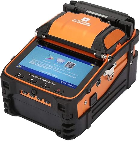 Empalmador de fusión de fibra óptica