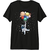 Space Themed For Men Women Outer Space Moon Galaxy Astronaut Premium Tri-blend T-Shirt