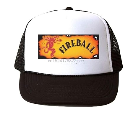 AAMOUSE Baseballmütze Fireball Whisky Mesh Trucker Hat einstellbar