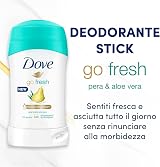 Dove Go Fresh Pear Aloe Deodorant Stick 40ml 2 Pack view 2