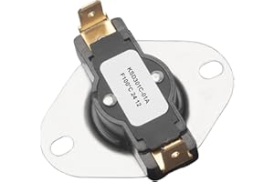 DZBQ Snap Disc Thermostat Switch (100°F ON and 85°F Off), Wood Stove Thermostat Switch, Replacement Part for Fireplace Blower Fan Thermal Control, 1 Pack