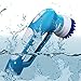 Spin Scrubber, Cordless Household Power Scrubber with Rechargeable Battery for Bathroom and Kitchen 1 Battery 4 Brushes 1 Scouring Pad, Cleaning Brush