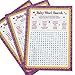 Adorox Baby Shower Party Game Scramble Word Search Game (1pkg) (Scramble/Word Search)