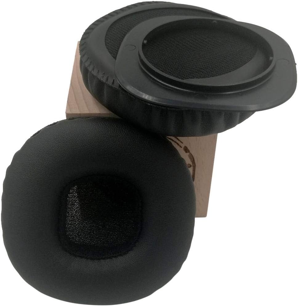 misodiko Replacement Cushions Ear Pads with Plastic Clip - for Marshall Mid/Mid ANC On-Ear, Headphones Repair Parts Earmuff Earpads Cup Pillow Cover (Black)