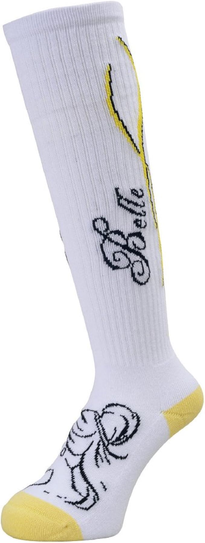 Amazon ミズノ バレーボール ソックス V2mx7503 メンズ ホワイト イエロー 日本 23 25 日本サイズs相当 ソックス 通販