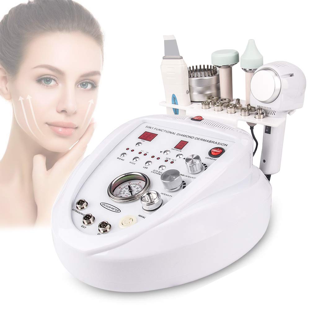 5 in 1 Diamond Microdermabrasion Machine, Yofuly Home Use Facial Skin Care Equipment: Beauty