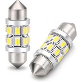 Shangyuan 31mm Marine LED Festoon Bulbs for Navigation, Boat Anchor &amp; Mast Masthead Lights, Super Bright 12V 2PCS