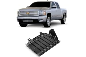 FITRITE AUTOPARTS FITRITE AUTO PARTS Front Engine Splash Shield Compatible with 2007-2013 Chevy Silverado 1500 | GMC Sierra 1500 – Lower Engine Cover Guard Undertray Replacement GM1228139 22781371
