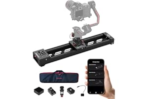 IFOOTAGE Shark Slider Nano II 660,Motorized Camera Slider,Compatible with DJI RS2, RS2Pro, RS3 Pro, RS4, RS4 Pro,Video Stabilizer Rail,Video,Timelapse,Panorama,Stop Motion,Marco,Max.Payload 15.4lbs