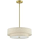 VONLUCE Modern Chandeliers, 18" Drum Chandeliers