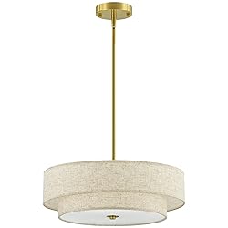 VONLUCE Modern Chandeliers, 18" Drum Chandeliers