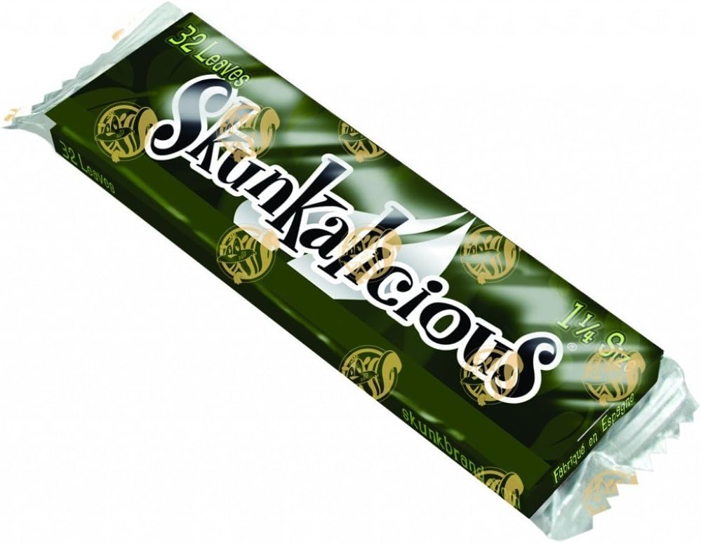 Skunk Brand Skunkalicious Sweet Flavored Rolling Papers - 1 1/4 Size (6)