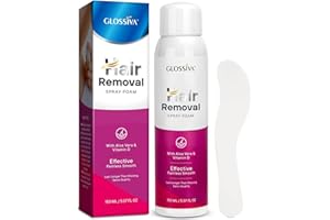 AEMERRY Hair Removal Spray Foam -Hair Removal Cream - Formula with Aloe Vera & Vitamin E - Effective, Painless, Flawless, Smooth Depilatory Cream for Women and Men