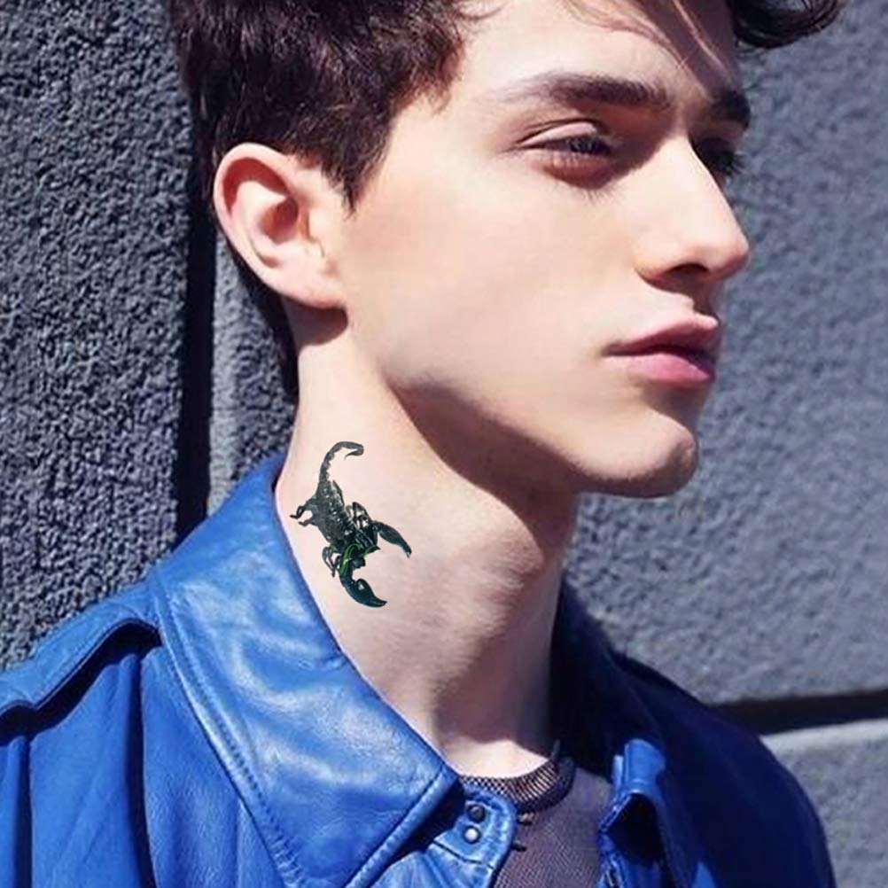 Amazon Com Scorpio 3d Scorpion Temporary Tattoo Stickers For