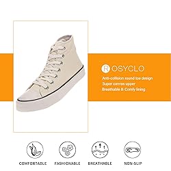 rosyclo Women's High Top Canvas Sneakers Fashion