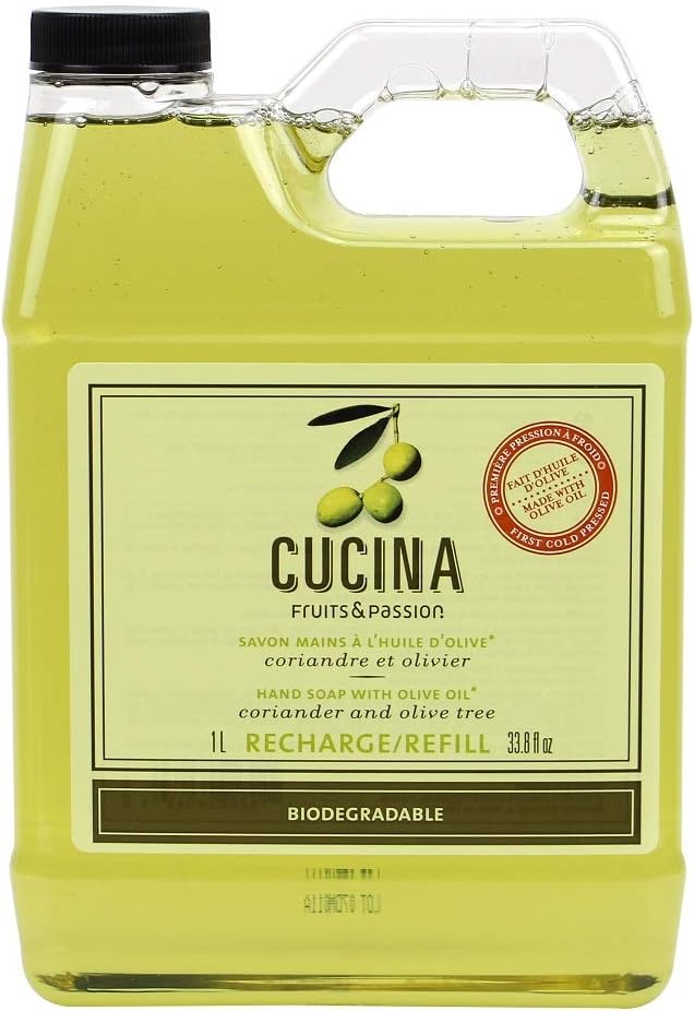 Cucina Coriander and Olive Tree Hand Soap Refill 1 Liter Amazon.ca Beauty