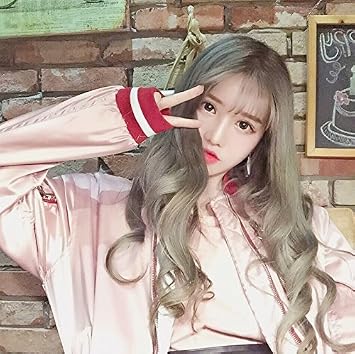 Amazon Com South Korean Women Girls Female Long Hair Wig Air