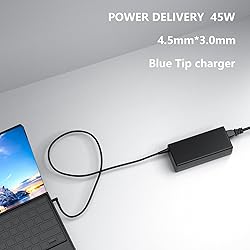 45W Charger Replacement for HP Laptop Computer