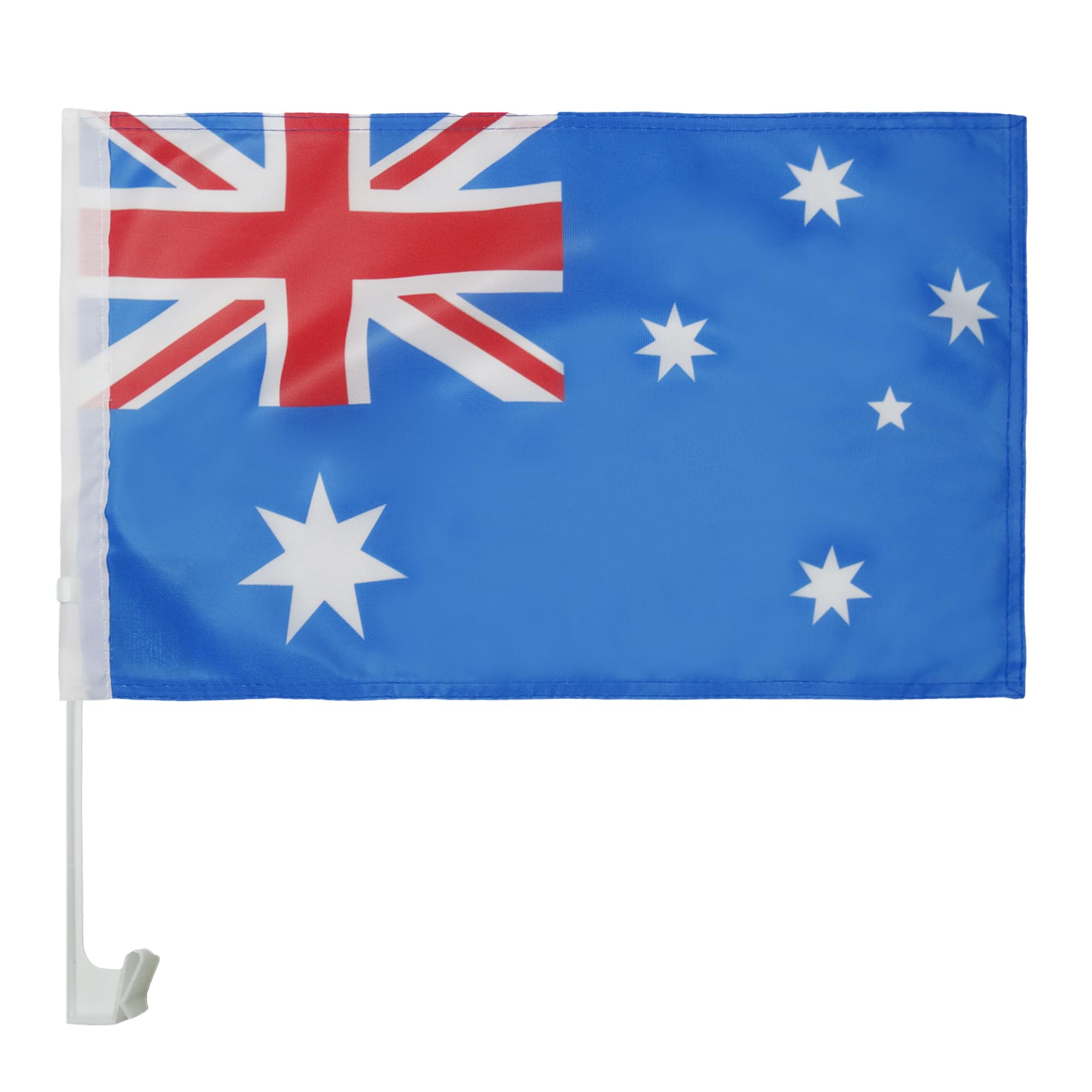 AZ FLAG Australia Car Flag 18'' x 12'' - Australian Car flags 30 x 45cm - Banner 18x12 INCHES PLASTIC STICK — image 1
