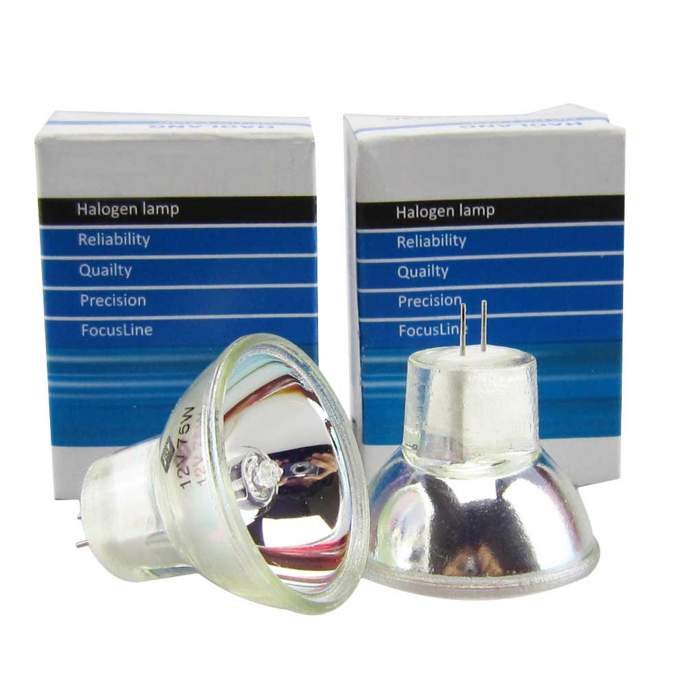 2-Pack Philips 12V 75W Halogen Bulbs For Dental Curing Lights - MPN 13865
