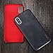 X-level iPhone X case, [Vintage Series] Premium PU Leather Slim Fit Ultra Light Soft Touch Protective Mobile Cell Phone Case Back Cover for Apple iPhone X/iPhone 10 (2017) - Black