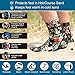 ShocSox Beach Volleyball & Sand Soccer Socks No-Holes Guaranteed Soles for Maximum Protection