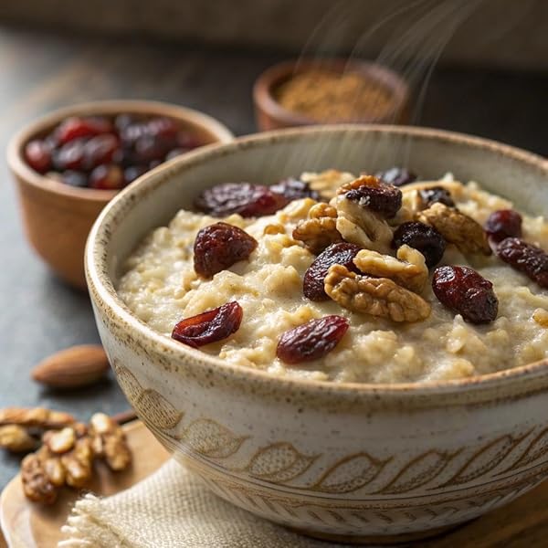 QUAKER INSTANT OATMEAL, RAISIN, DATE AND WALNUT, INDIVIDUAL PACKETS, 1.30 OUNCE (PACK OF 48)